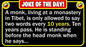 Funny Joke: New Monk