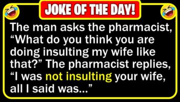 Funny Joke: Rude Pharmacist