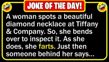 Funny Joke: Shopping at Tiffanys