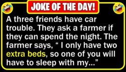 Funny Joke: Sleeping in the Barn