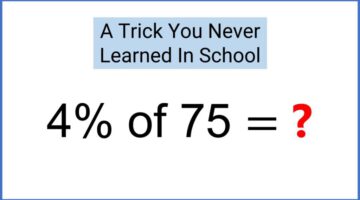 99% Of People Don’t Know This Math Secret