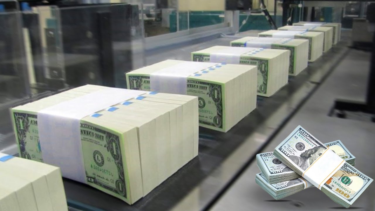 American Money Factory: Us Dollar Banknotes Production Process