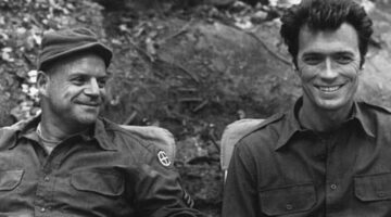 Don Rickles roasts Clint Eastwood on the set of Kelly’s Heroes, 1969