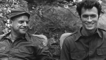 Don Rickles roasts Clint Eastwood on the set of Kelly’s Heroes, 1969