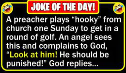 Funny Joke: Golfing Preacher