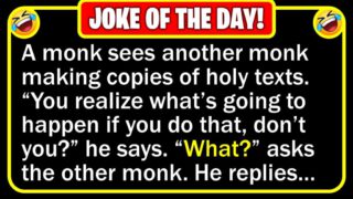 Funny Joke: New Monk