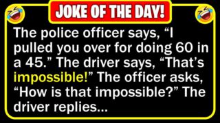 Funny Joke: Pulled Over