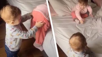 Mom Has to Stop Herself From Laughing as She Films Toddlers on a Mission