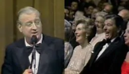 Rodney Dangerfield Has President Reagan Laughing Up a Storm (1981)
