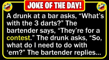 Funny Joke: Bar Prize