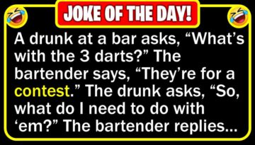 Funny Joke: Bar Prize