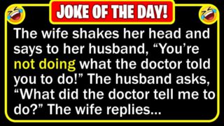 Funny Joke: Forgetful Old Couple