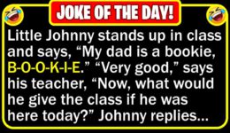 Funny Joke: Little Johnny Spelling