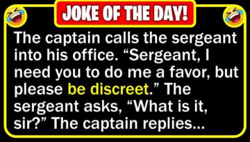 Funny Joke: Sergeant Giving Bad News