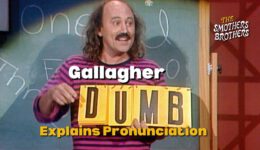 Gallagher Explains Pronunciation