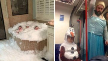 Photos That Prove It’s Always a Good Idea to Leave Children With Their Dads