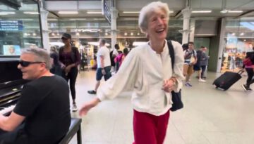 Senior Lady Only Ever Played Classical Music…Until Now!
