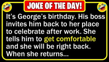 Funny Joke: Birthday Surprise