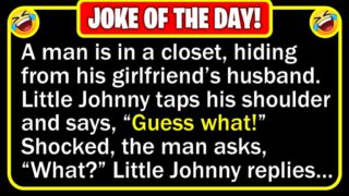 Funny Joke: Little Johnny Catches a Cheater