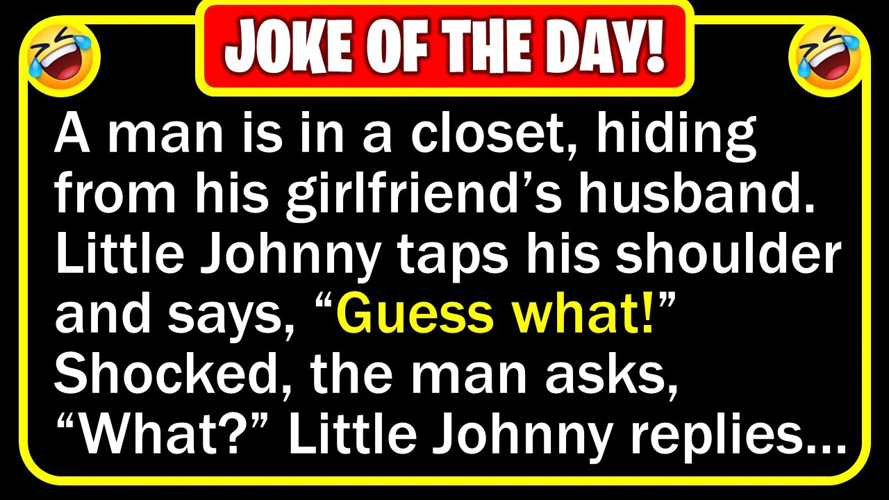 Funny Joke: Little Johnny Catches a Cheater