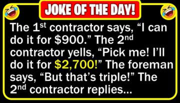 Funny Joke: Winning Contractor Bid