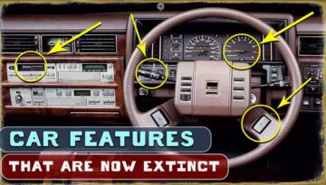 EXTINCT Car Features we MISS from our CHILDHOOD