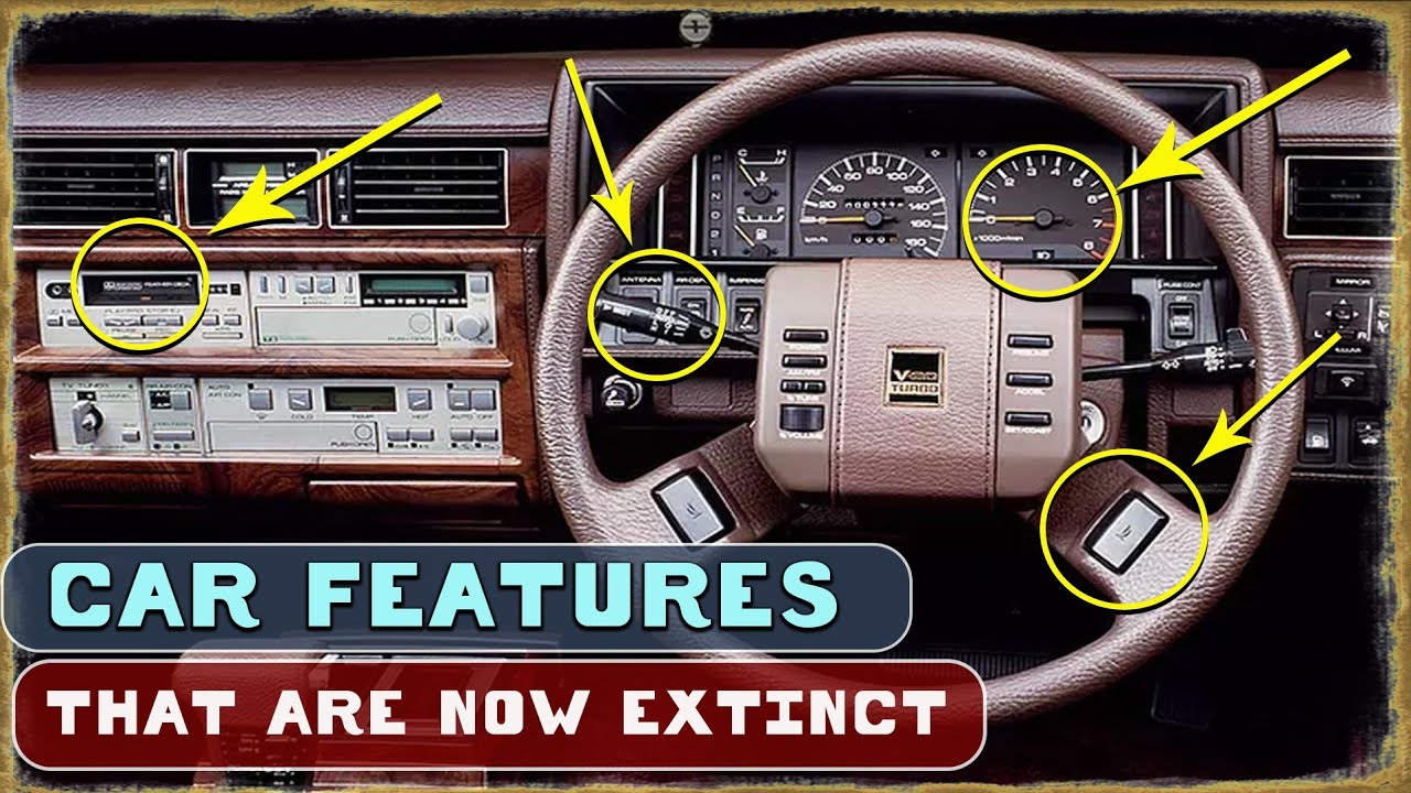 EXTINCT Car Features we MISS from our CHILDHOOD