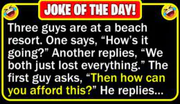 Funny Joke: Beach Life