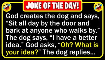 Funny Joke: On the First Day