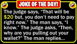 Funny Joke: Traffic Court