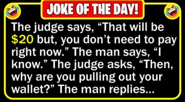 Funny Joke: Traffic Court