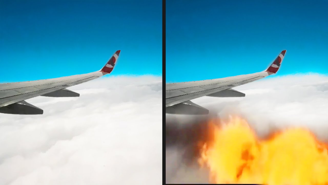 Plane Engine Randomly Explodes