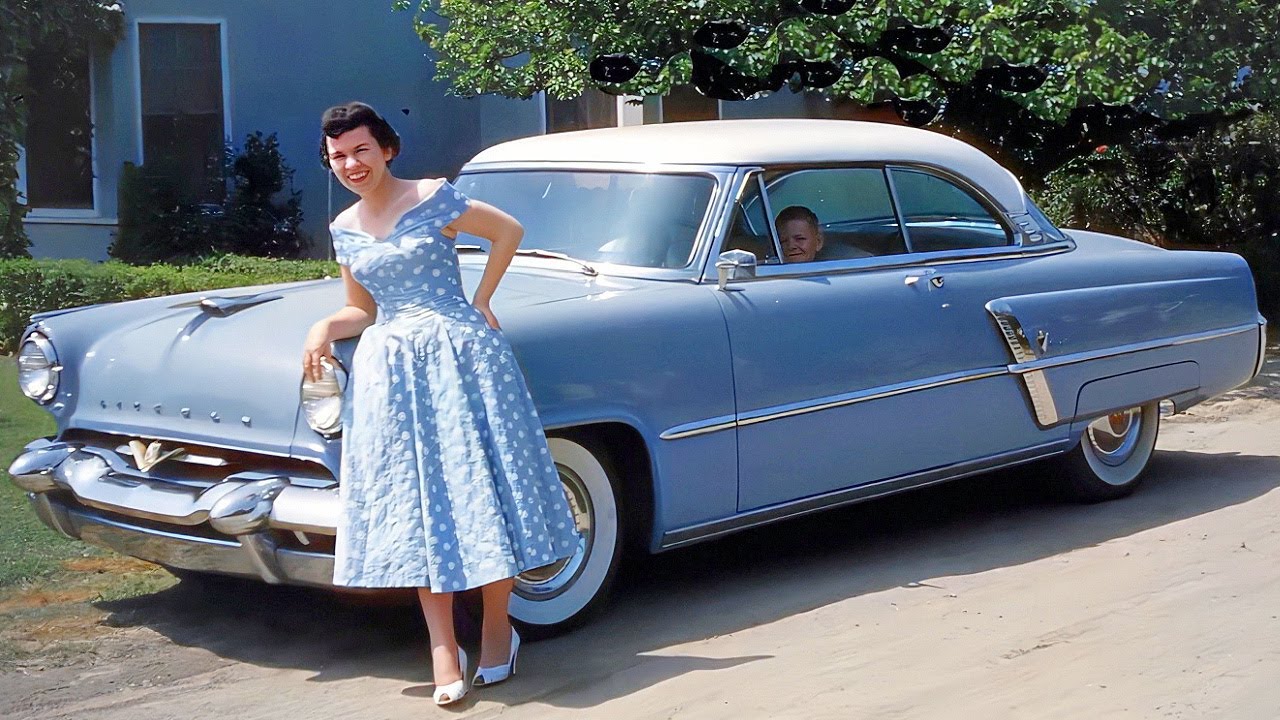 Everyday Cars of the ’50s in Stunning Kodachrome COLOR