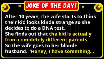 Funny Joke: Baby DNA Results