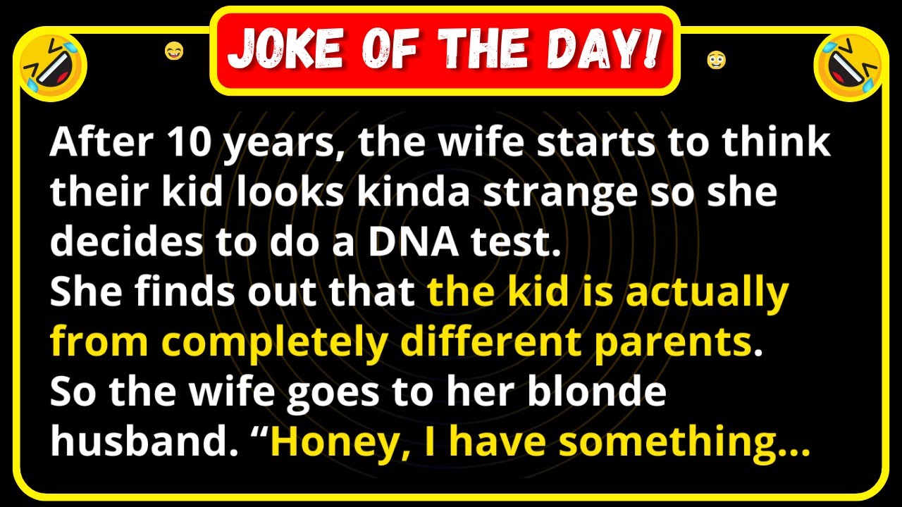 Funny Joke: Baby DNA Results