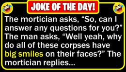 Funny Joke: Curious Smile