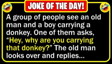 Funny Joke: Donkey Ride