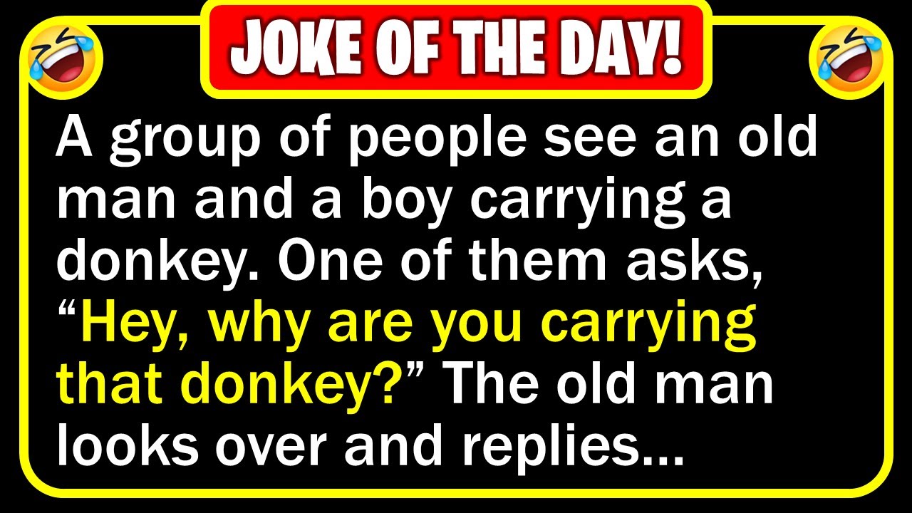 Funny Joke: Donkey Ride