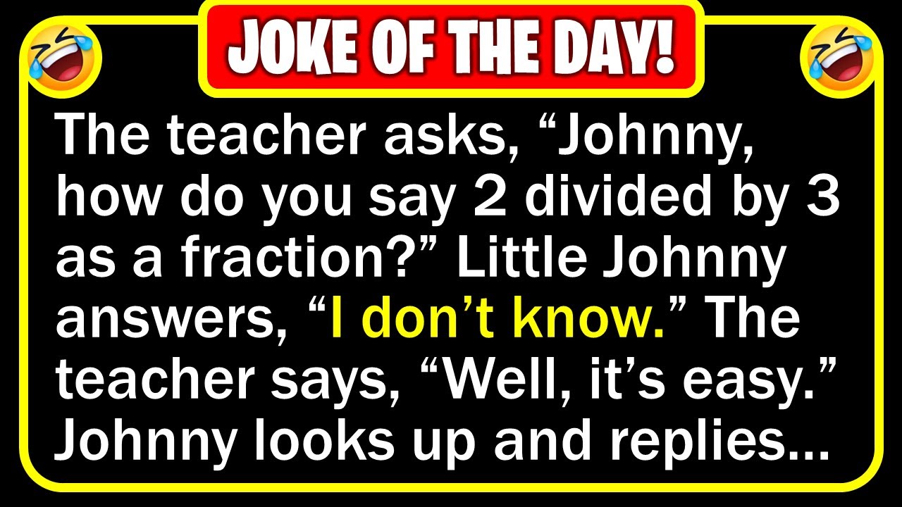 Funny Joke: Fractions