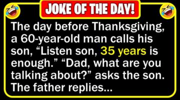 Funny Joke: Thanksgiving Call