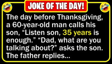 Funny Joke: Thanksgiving Call