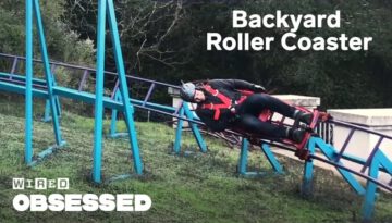 How This Guy Built a Roller Coaster In His Backyard