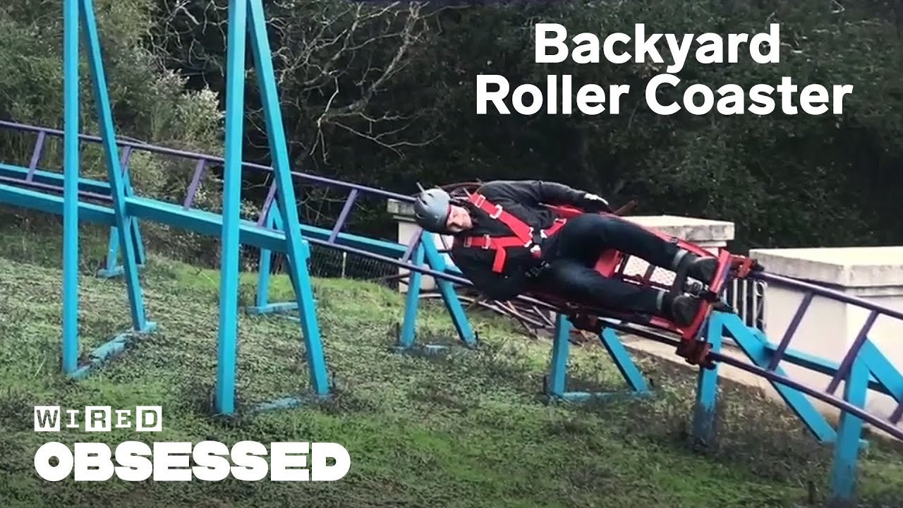 How This Guy Built a Roller Coaster In His Backyard