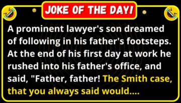 Funny Joke: Prominent Lawyer’s Son