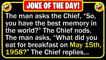 Funny Joke: The Chief