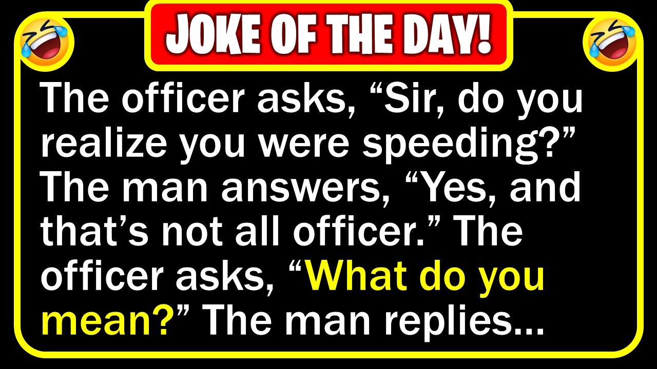 Funny Joke: Speeding Ticket