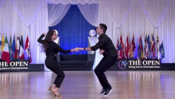 1st Place Champions Strictly Finals – Jordan Frisbee & Torri Smith Zzaoui