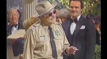 Sheriff Buford T. Justice crashes Burt Reynold’s Party