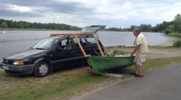 Ingenious Way Load a Boat on Your Car