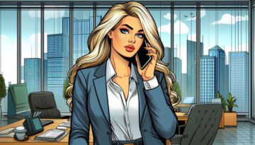 blonde-office-lady